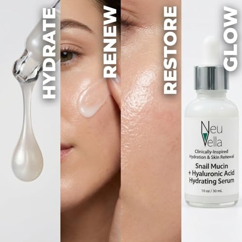 Neu Vella Snail Mucin + Hyaluronic Hydrating Serum