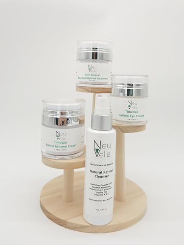 Neu Vella TimeVeil Retinol Renewal Cream-1% Retinol + HA + Niacinamide— Hydrate · Brighten · Restore —