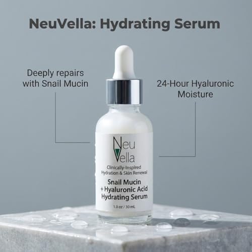 Neu Vella Snail Mucin + Hyaluronic Hydrating Serum