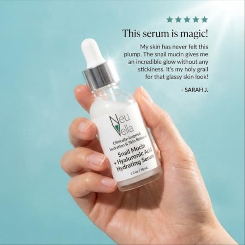 Neu Vella Snail Mucin + Hyaluronic Hydrating Serum