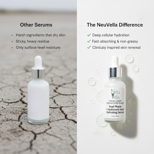 Neu Vella Snail Mucin + Hyaluronic Hydrating Serum